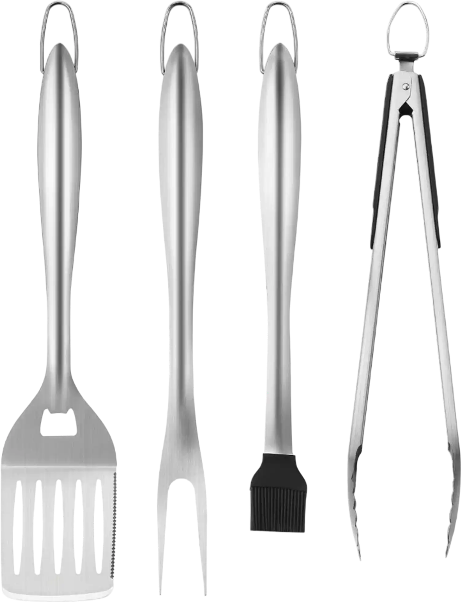 Vevor Grill Tool Set 4-Piece Stainless Steel BBQ Accessories New