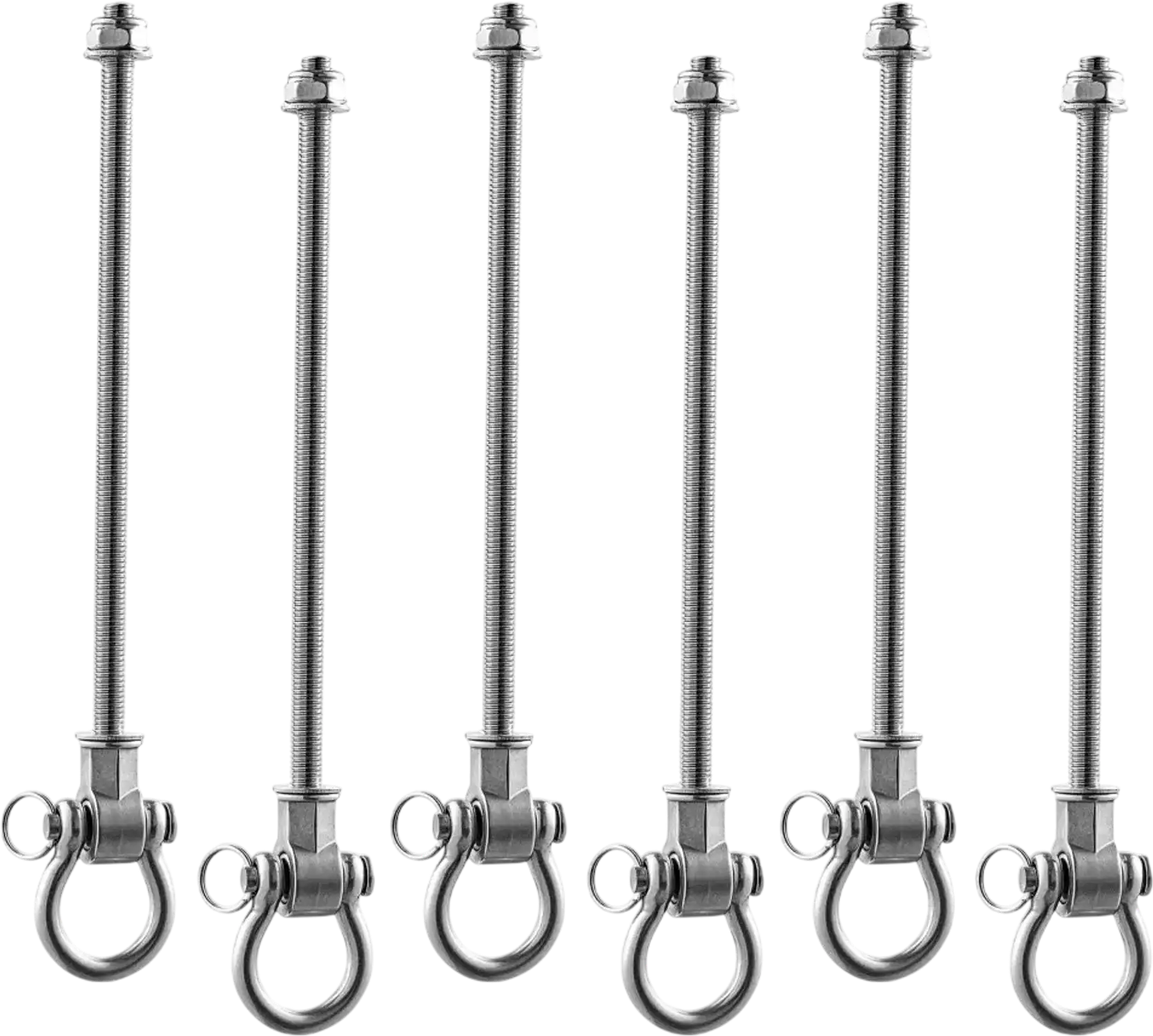 Vevor Swing Hangers 6-Pack Heavy Duty Swing Brackets New