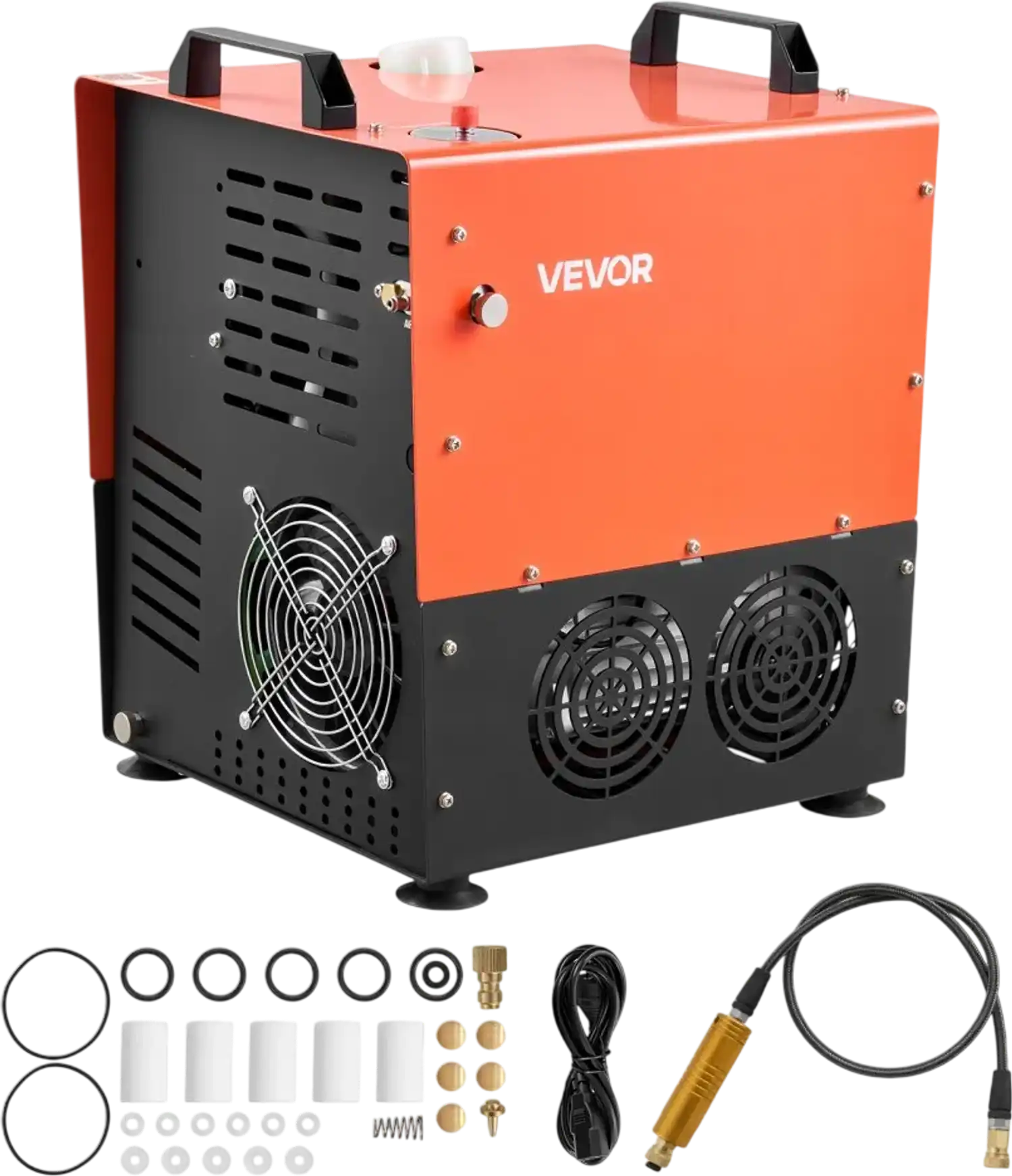 Vevor PCP Air Compressor High-Pressure Airgun Compressor with Auto Stop 5800 PSI 1500W AC120V New