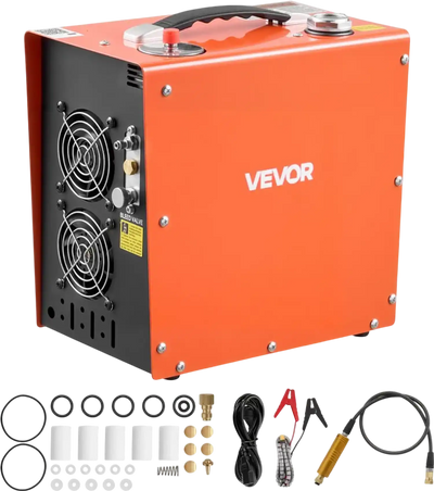 Vevor PCP Air Compressor 5800 PSI Portable Airgun and Paintball Tank Compressor New