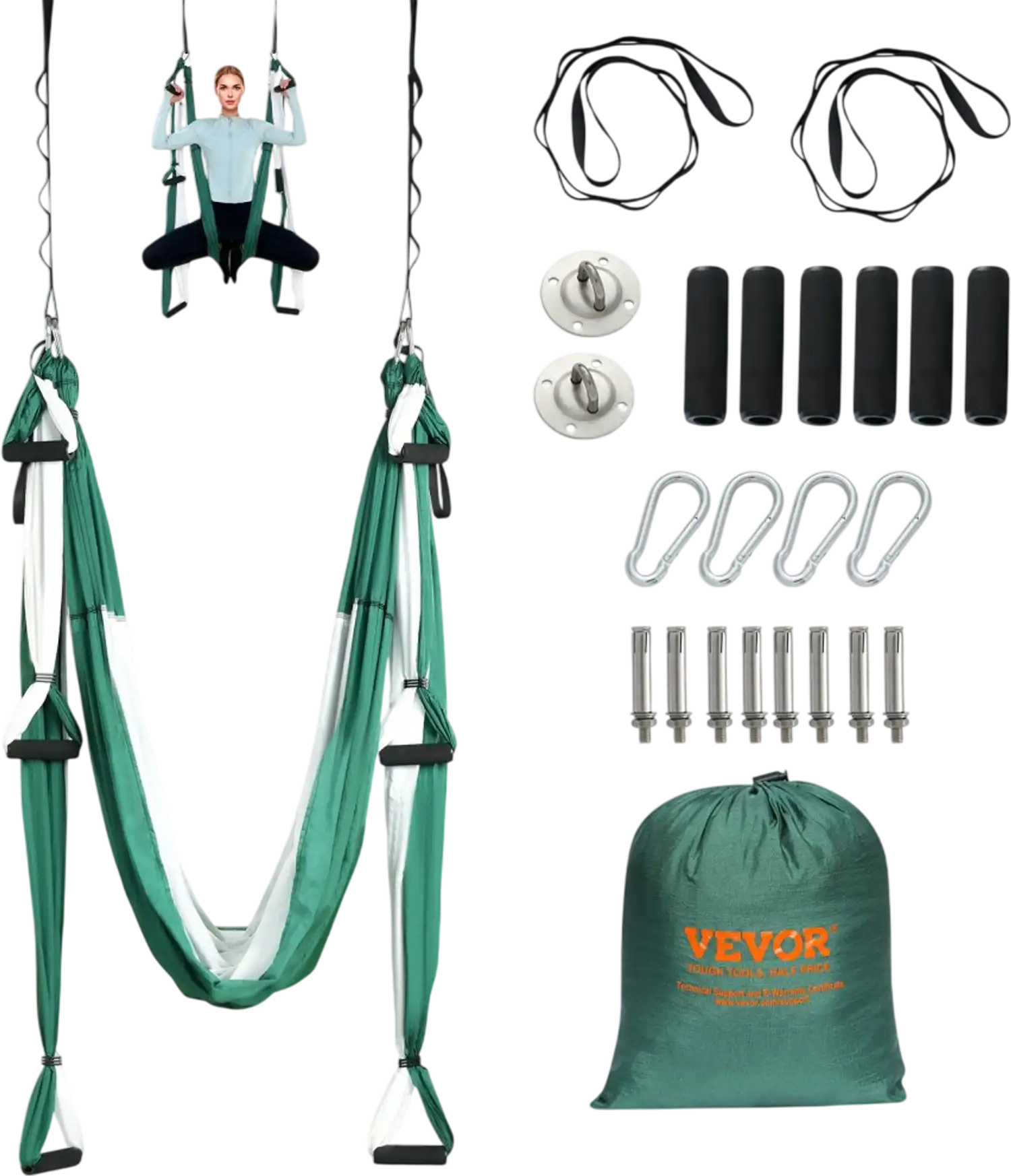 Vevor Yoga Swing Aerial Hammock Set New