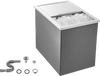 VEVOR Drop in Ice Chest, 18"L x 12"W x 15"H Stainless Steel Drop in Cooler, 28.6 Quart Commercial Ice Bin with Sliding Lid for Outdoor Kitchen Patio Bar, Drain-pipe Set Included, for Cold Wine Beer