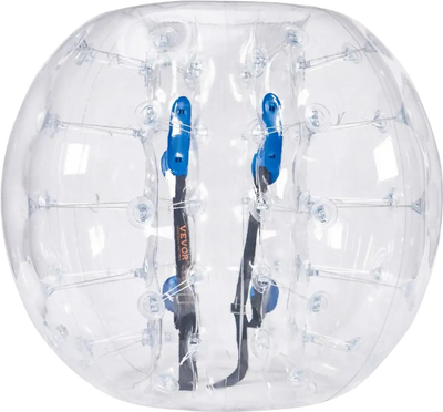 VEVOR Inflatable Bumper Ball 1-Pack, 4FT/1.2M Body Sumo Zorb Balls for Teen & Adult, 0.8mm Thick PVC Human Hamster Bubble Balls for Outdoor Team Gaming Play, Bumper Bopper Toys for Garden, Yard, Park