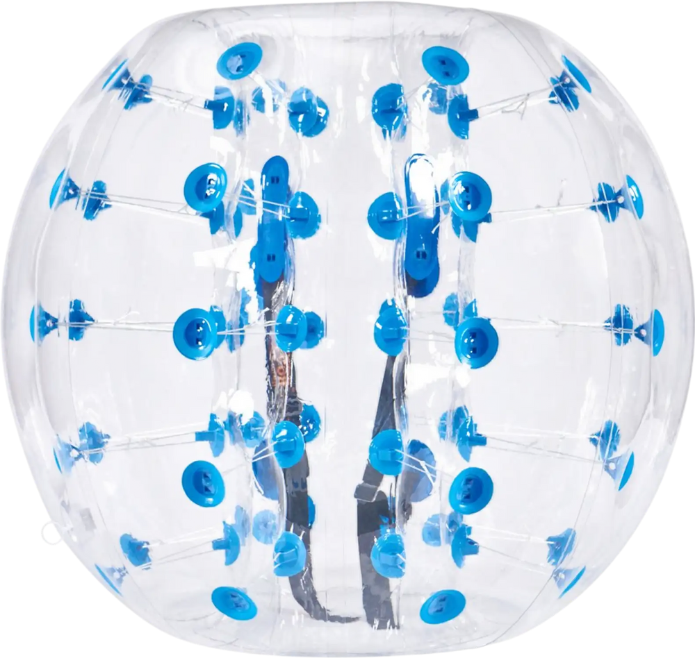 VEVOR Inflatable Bumper Ball 1-Pack, 4FT/1.2M Body Sumo Zorb Balls for Teen & Adult, 0.8mm Thick PVC Human Hamster Bubble Balls for Outdoor Team Gaming Play, Bumper Bopper Toys for Garden, Yard, Park