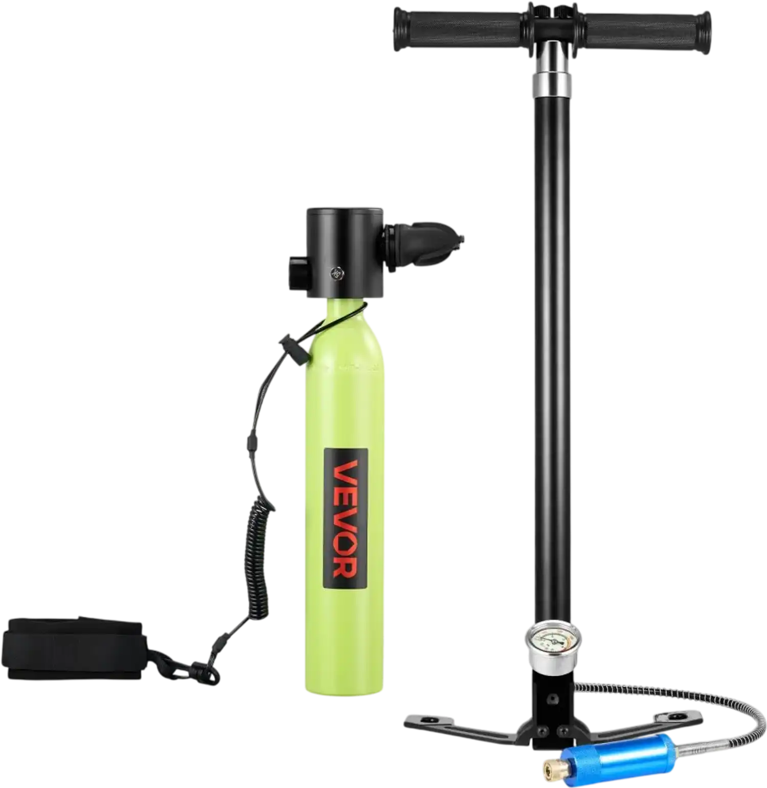 Vevor Mini Scuba Tank Portable 0.5 L Diving Cylinder Set New