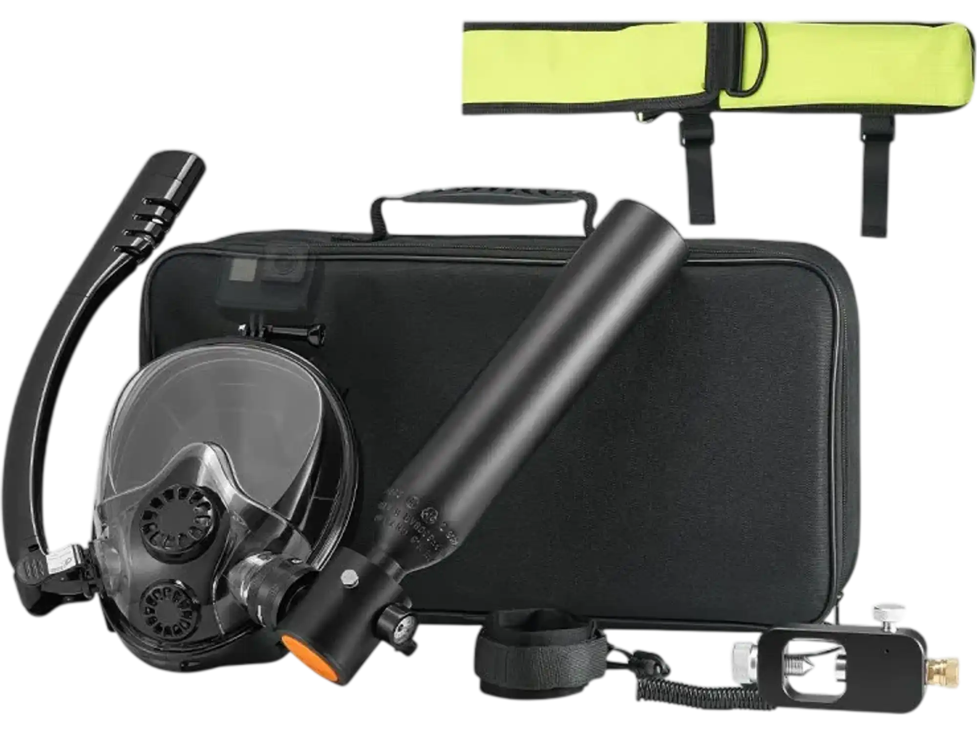 Vevor Scuba Tank 0.5L Portable Diving Air Tank Kit New