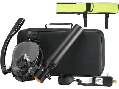 Vevor Scuba Tank 0.5L Portable Diving Air Tank Kit New