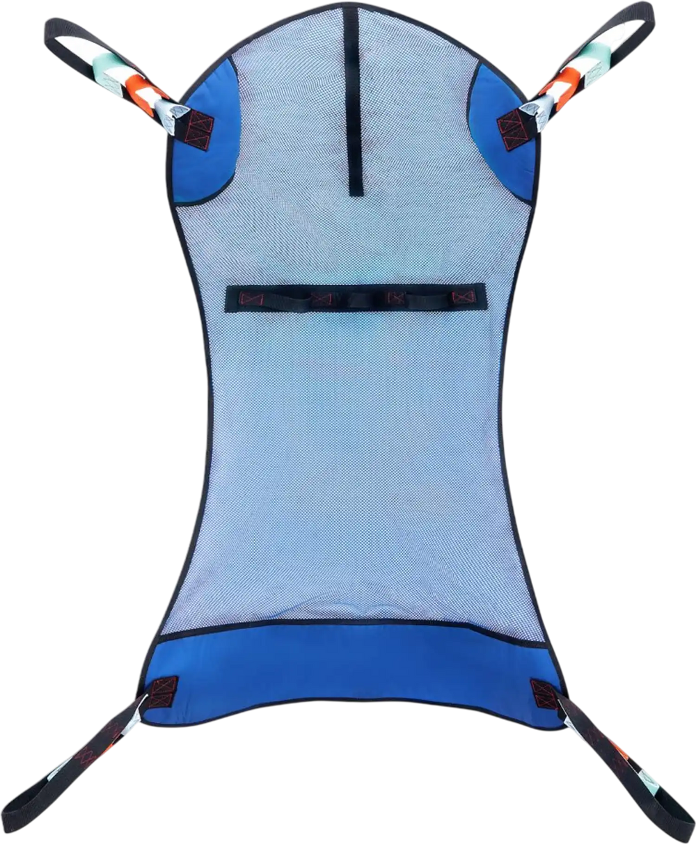 VEVOR Universal Full Body Patient Lift Sling, Patient Lift Medical Sling for Easy Transfer and Bathing, Polyester Patient Aid Transfer Sling for Elderly Bariatric Disabled Bedridden, 400LBS Capacity