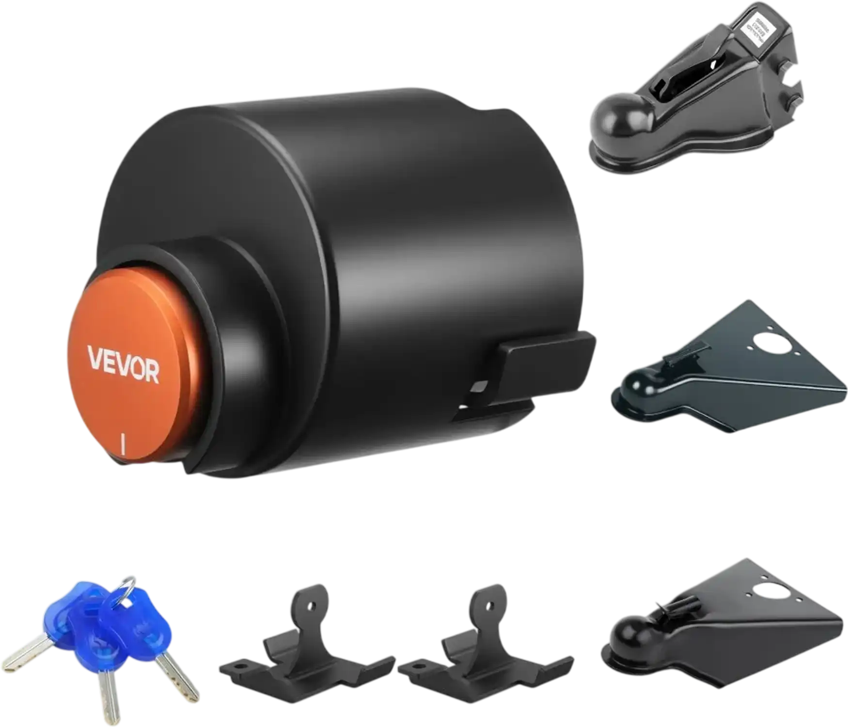 Vevor Trailer Coupler Lock Heavy-Duty Anti-Theft Hitch for 2