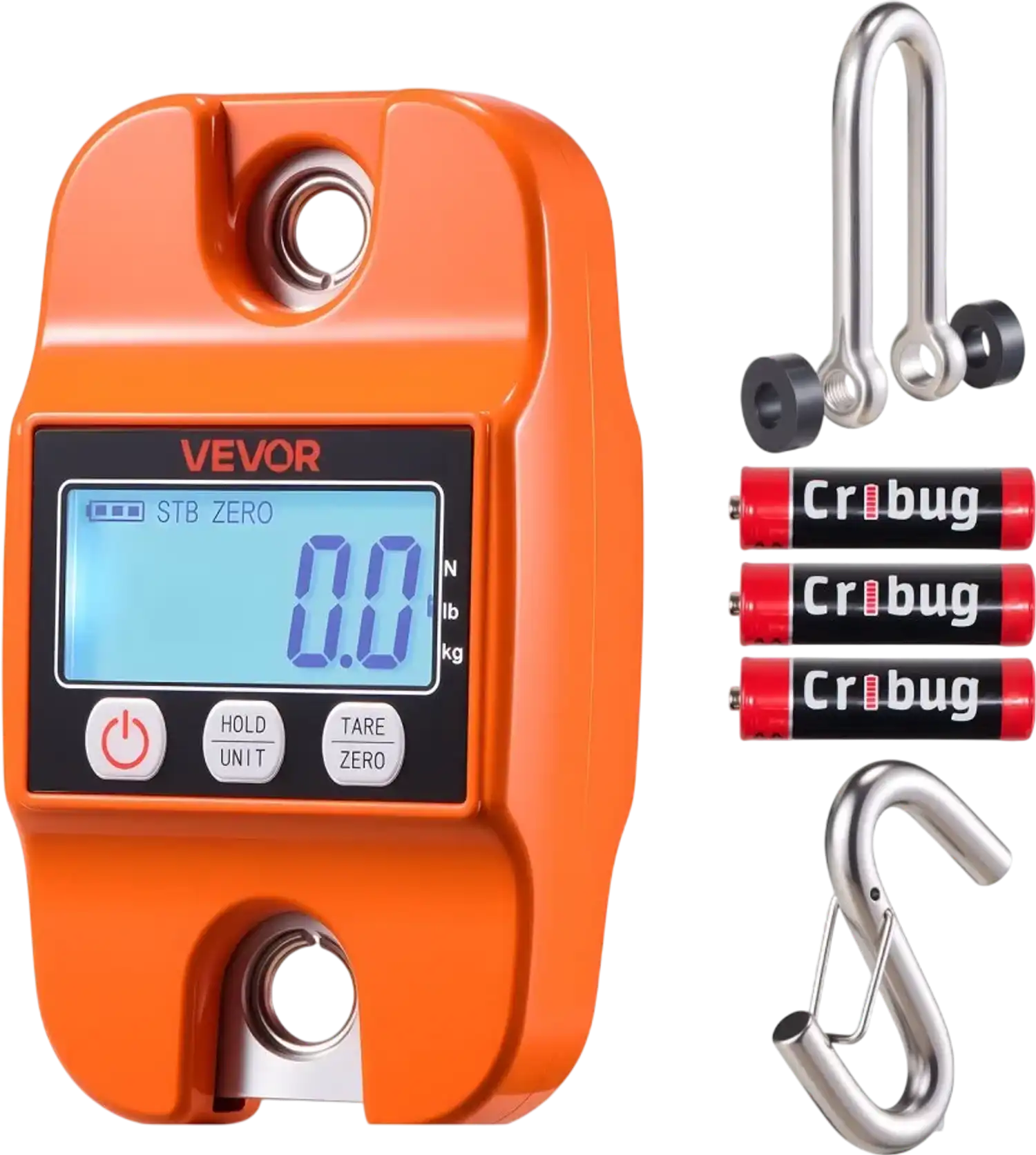 Vevor Crane Scale 880 lbs Digital Hanging Scale New
