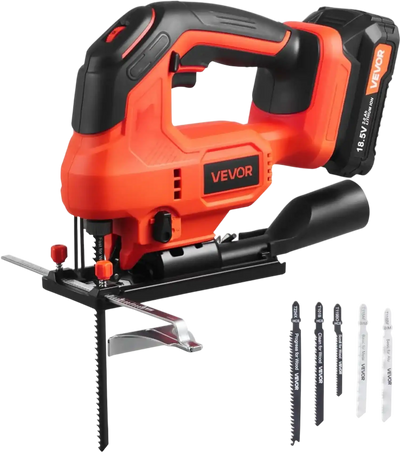 Vevor Jig Saw Cordless 20V 3000 SPM Variable Speed with Battery and Charger New