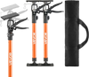 VEVOR Cabinet Jack Support Pole, 2-Pack, 20.8-45.3 Inch Steel Telescopic Quick Support Rod, Adjustable 3rd Hand System up to 154 lbs Capacity for Installing Cabinets, Lifting Drywall, Cargo Bars