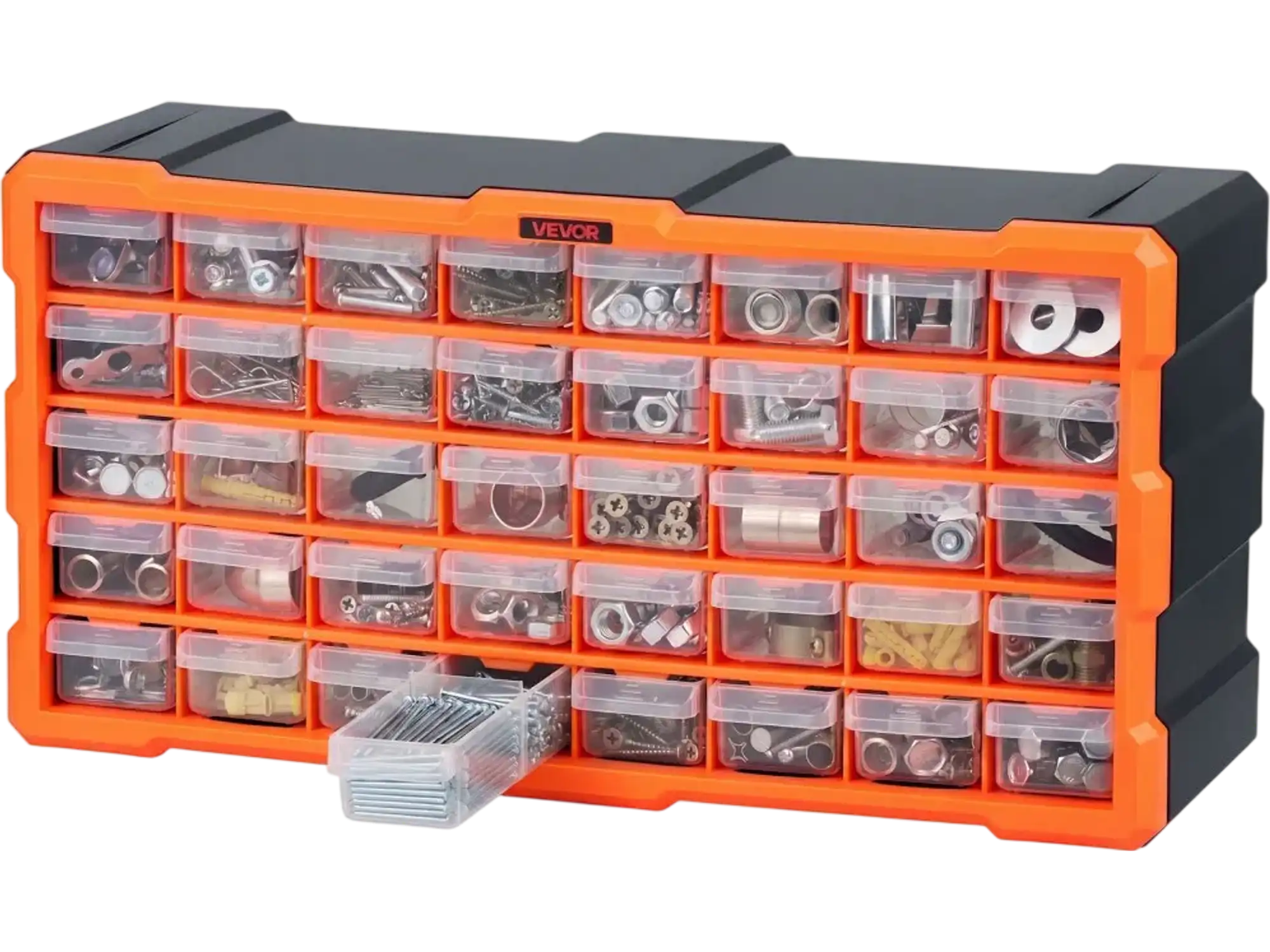 Vevor Drawer Storage Organizer 40-Drawer Wall-Mount Stackable Cabinet New
