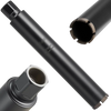 VEVOR Core Drill Bit, 2-1/2 inch Diameter, 14 inch Drilling Depth, 1-1/4 in-7 Internal Thread, High-Precision Welding Technology, Wet Diamond Core Bit for Reinforced Concrete, Bricks, and Masonry
