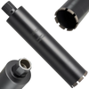 VEVOR Core Drill Bit, 3-1/2 inch Diameter, 14 inch Drilling Depth, 1-1/4 in-7 Internal Thread, High-Precision Welding Technology, Wet Diamond Core Bit for Reinforced Concrete, Bricks, and Masonry