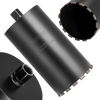 VEVOR Core Drill Bit, 8 inch Diameter, 14 inch Drilling Depth, 1-1/4 in-7 Internal Thread, High-Precision Welding Technology, Wet Diamond Core Bit for Reinforced Concrete, Red Bricks, and Masonry