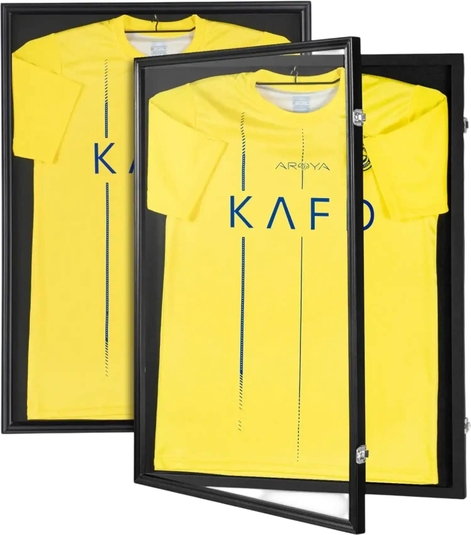 Vevor Jersey Display Frame Lockable Sports Shadow Box 23.3