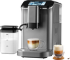 VEVOR Fully Automatic Espresso Machine - with Automatic Milk Frother, 20 Bar Super-Automatic Cappuccino Latte Machine with TFT Touch Screen, Grinder, 15 Grinding Levels, and Removable Milk Reservoir