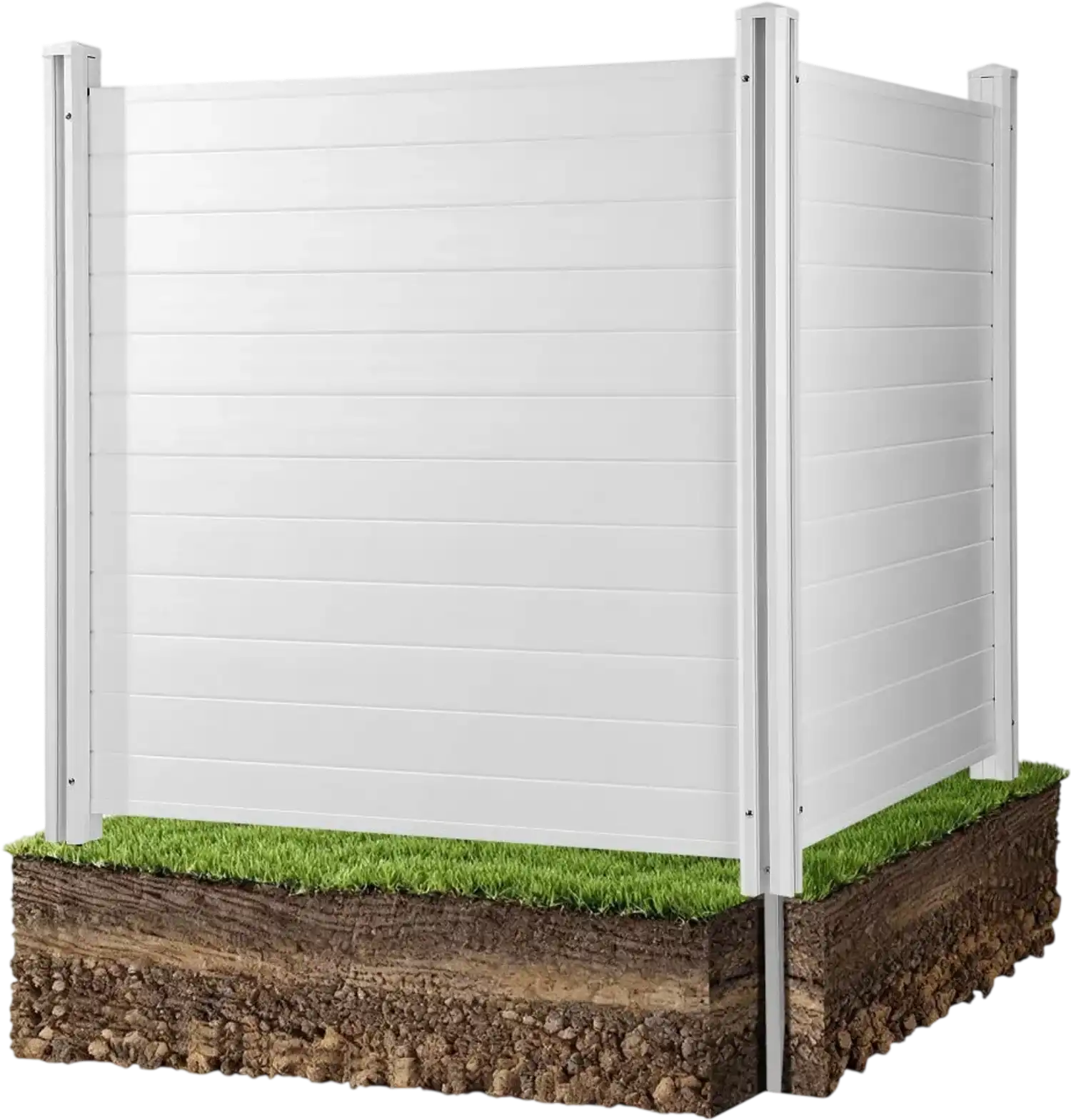 Vevor Privacy Fence 2-Panel 50