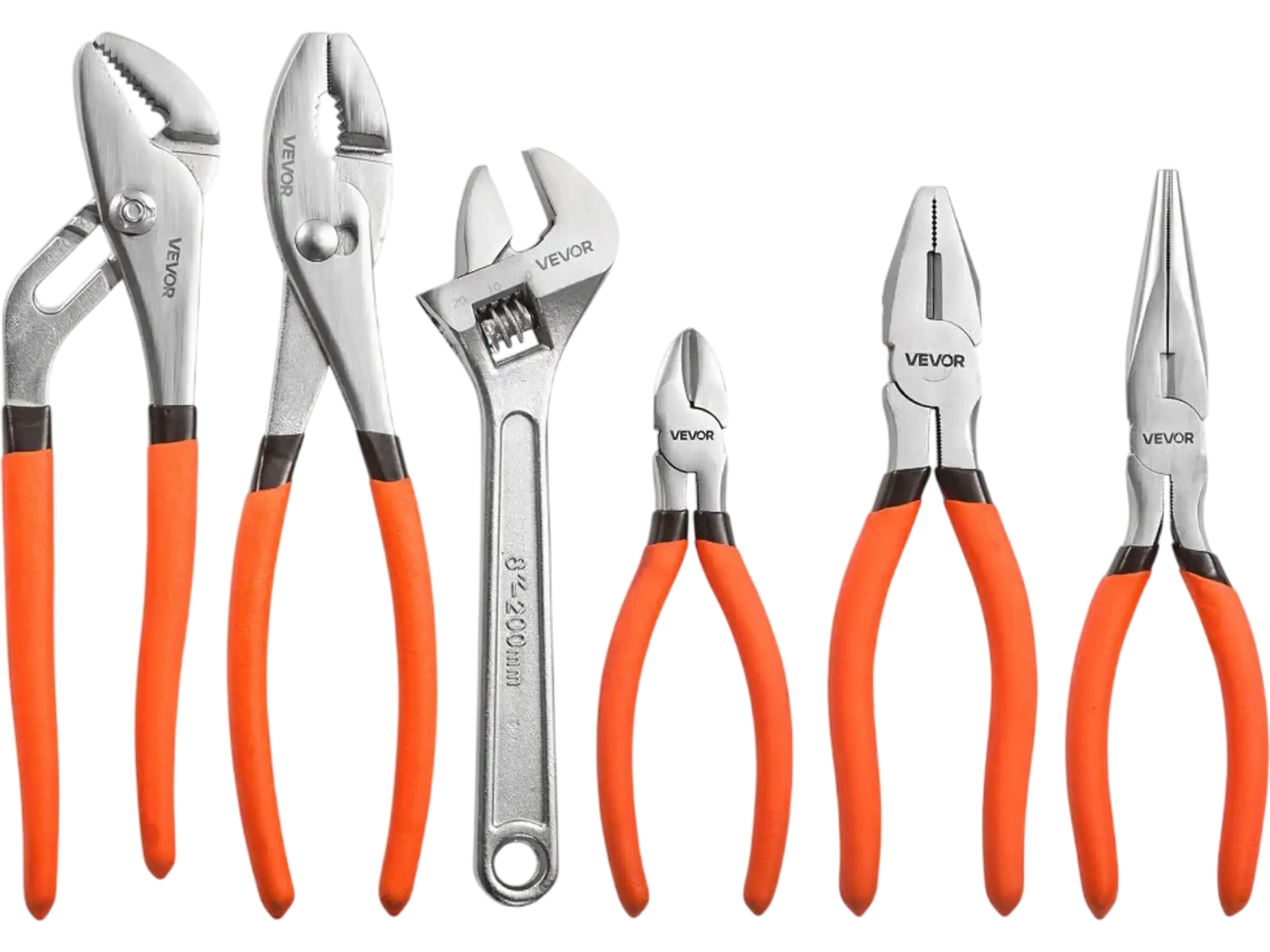 Vevor Pliers Set 6-Piece Utility Hand Tool Kit New