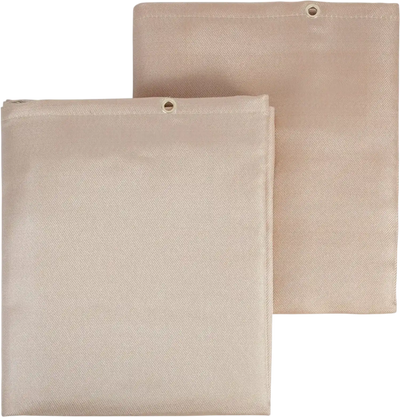 Vevor Welding Blanket 2-Pack 4' x 6' Heat Resistant Fiberglass New