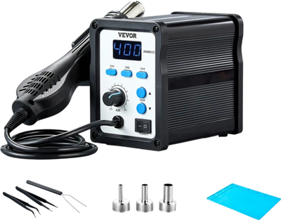 Vevor Hot Air Rework Station Digital Display SMD Repair Tool New