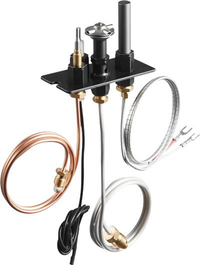 VEVOR Gas Pilot Assembly, OE 69L17, 69L1701, 904405, J4117, 108084-02 Fireplace Gas Pilot Assembly Kit, Natural Gas Ignition Replacement, Compatible with Lennox, Superior, Astria Models, Black
