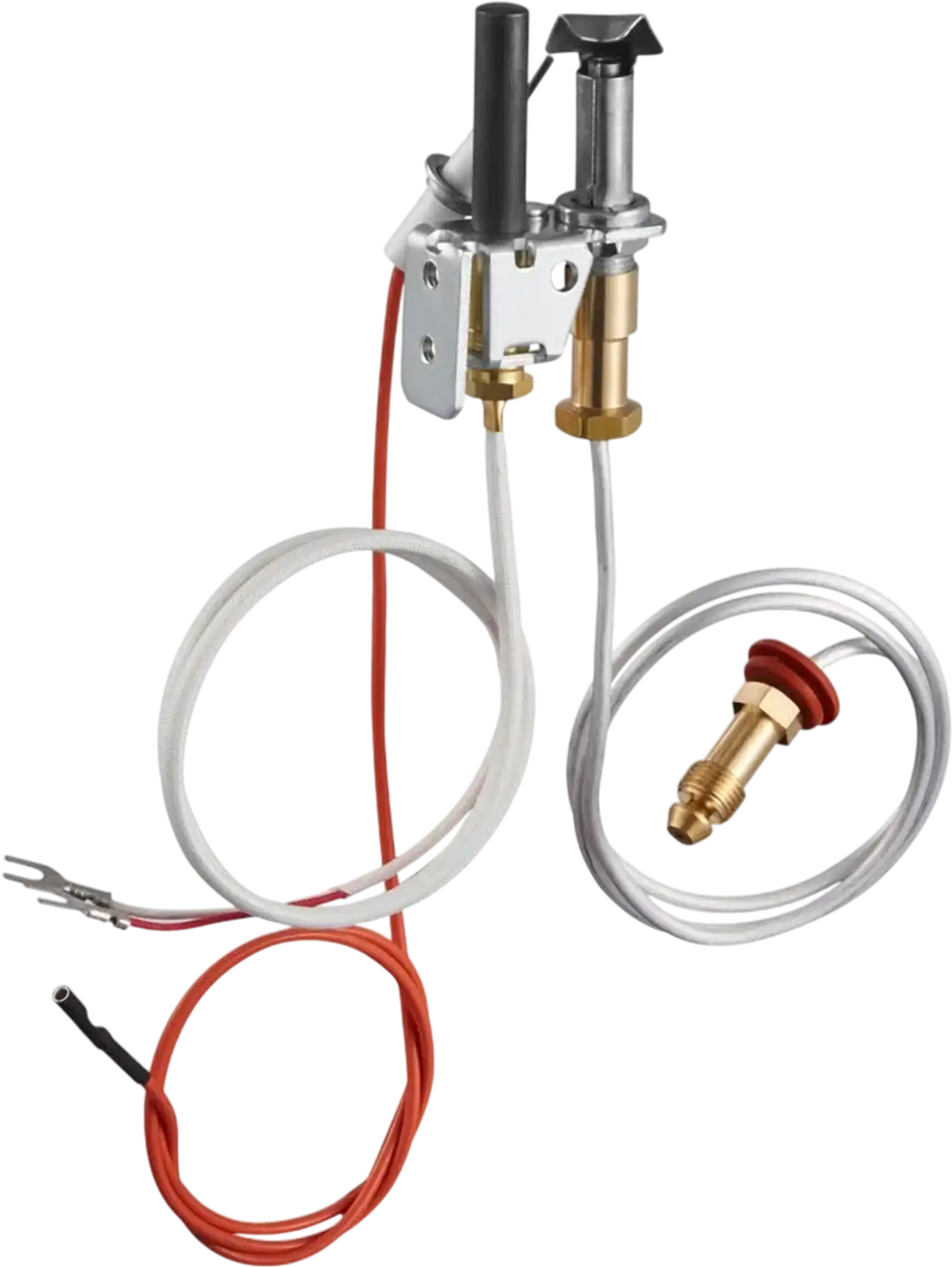 VEVOR Gas Pilot Assembly, OE 446-512A, HSRV 446-512A, SRV 446-512A Fireplace Gas Pilot Assembly Kit, Natural Gas Ignition Replacement, Compatible with Heat & Glo, Heatilator, Lennox, Regency Models