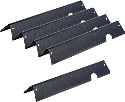 VEVOR Flavorizer Bars, 17 inch Grill Replacement Part, for Weber Genesis ll 310 315 335 340, E/S 325s, ES/SX 325s, E/S 335, EX/SX/EPX-335 Grills, Porcelain-enameled Steel Thicker Heat Plate, 5 Pack