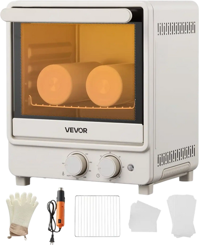 Vevor Sublimation Oven 13 Qt Tumbler Mug Press Machine with Heat Gun Off-White New