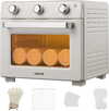 VEVOR Sublimation Oven Machine 26 Qt Fits 40oz Tumblers Convection Oven, for Sublimation Blank Tumblers, Mugs, Bowls, 360° Even Heating, with 50 Shrink Films, 1 Tape and 2 Heat-Resistant Gloves
