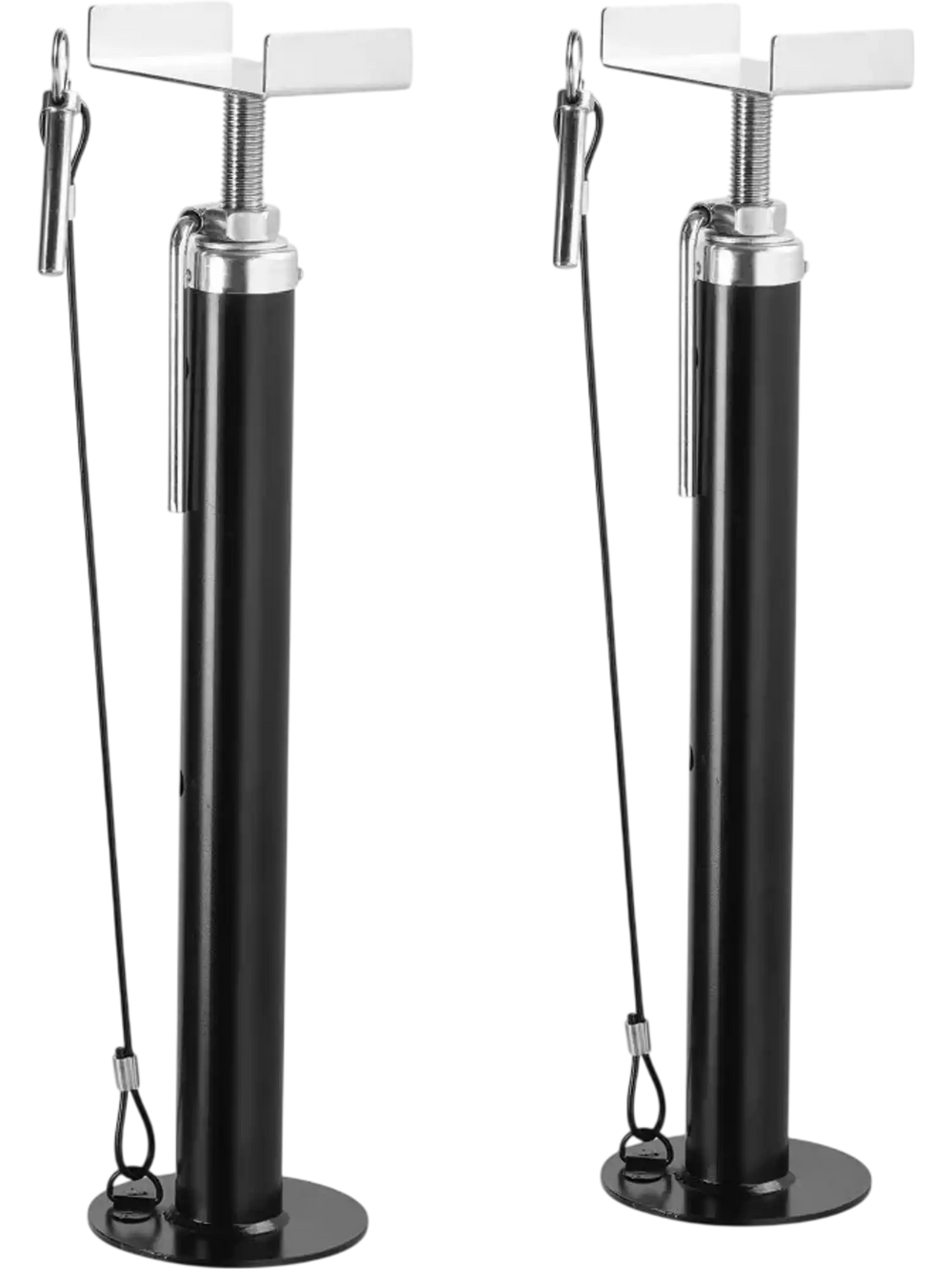 VEVOR RV Slide Out Support Jacks, 5000 lbs Capacity Each Slide Out Stabilizer, Adjusts from 20"-48" Camper Slide Out Support Jacks, Heavy-duty Slideout Stabilizers for RV, Camper and Travel Trailer