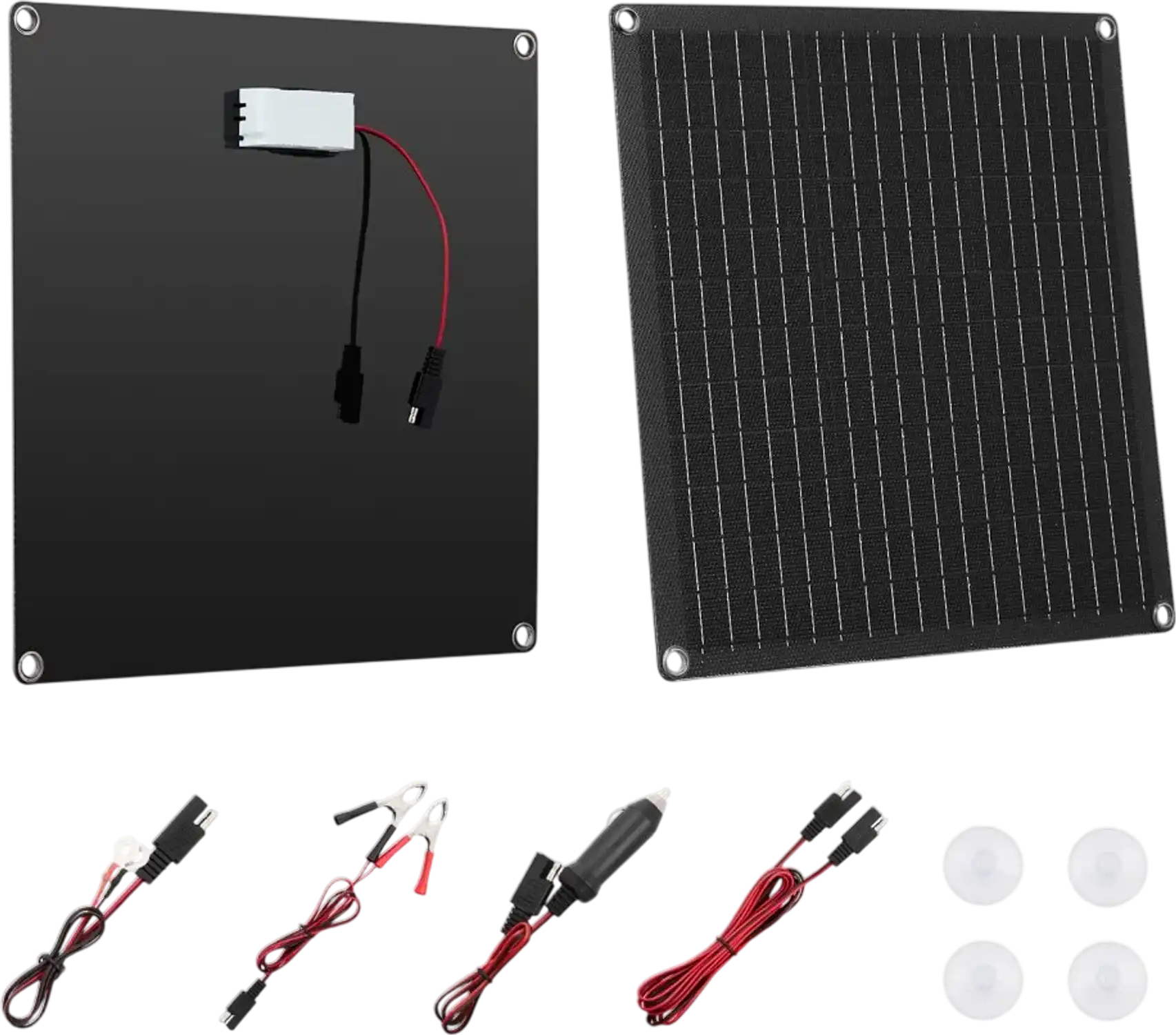 Vevor Solar Battery Charger Maintainer 20W 12V Trickle Charging Kit New
