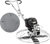 VEVOR Power Trowel, 46 inch Concrete Finishing Machine with Float Pan, 9.5HP Kohler Engine, 4 Blades, Adjustable Pitch, Gas-Powered Walk-Behind Cement Surface Finisher for Smooth Floors, Construction