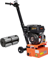 VEVOR Concrete Scarifier, 3700W 2500 RPM Walk-Behind Floor Planer Grinder, Carbide Cutters, 1/8 in Adjustable Depth, Vacuum Port for Surface Preparation, Traffic Line Removal, Pavement, Floor Repair