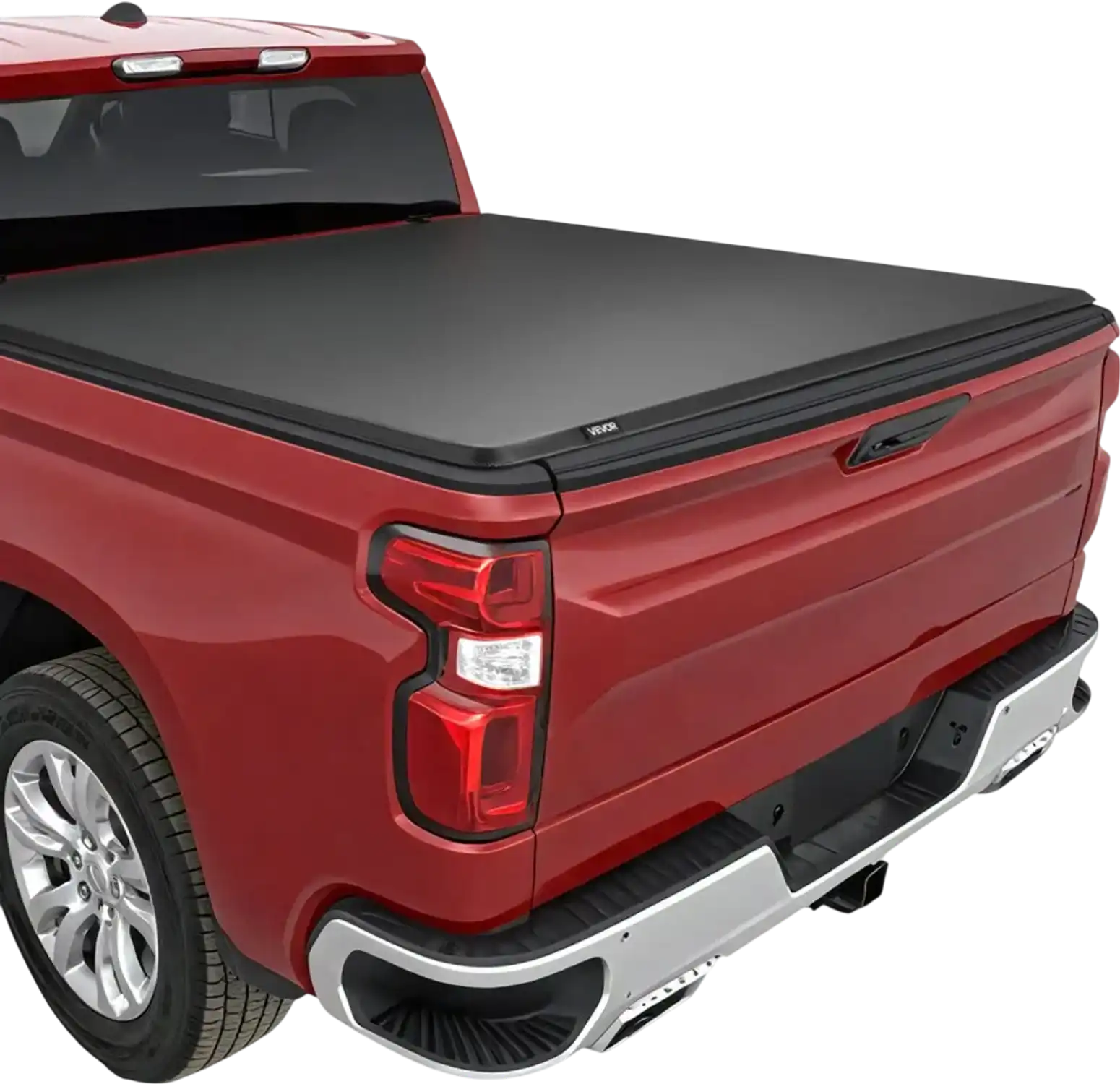 Vevor Tonneau Cover Soft Roll-Up Truck Bed Cover for 2019-2025 Silverado Sierra 1500 5.8' Bed New