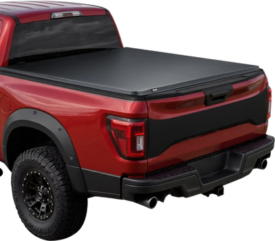 VEVOR Soft Roll-Up Truck Bed Tonneau Cover, Compatible with 2020-2025 Chevy Silverado/GMC Sierra 2500 3500 HD, Fits 6.9 ft (6 ft 10 in/82 in) Bed, PVC Tonneau Cover with Aluminum Alloy Support Bars