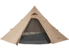 VEVOR Hot Tent for 4 Persons, Camping Tipi Hot Tents with Stove Jack & Inner Tent, Portable Winter Camping Tents with Snow Skirt, Easy Setup, Waterproof 4 Season Shelter Tents for Fishing Backpacking