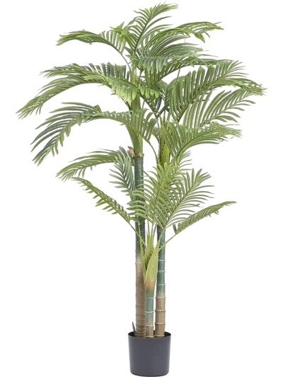 Vevor Artificial Gold Cane Palm Tree 6.5' Lifelike Faux Plant New