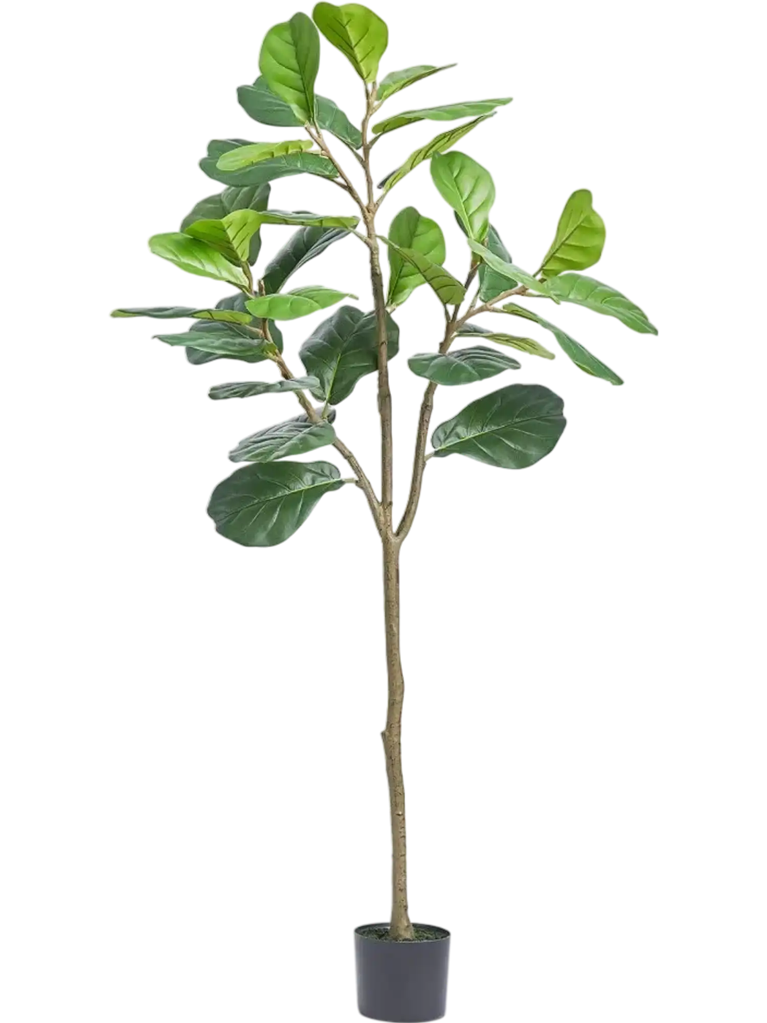 Vevor Artificial Fiddle Leaf Fig Tree 5' Lifelike Faux Potted Plant New