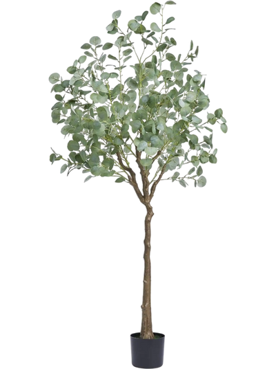 Vevor Artificial Tree 6' Eucalyptus Faux Plant New