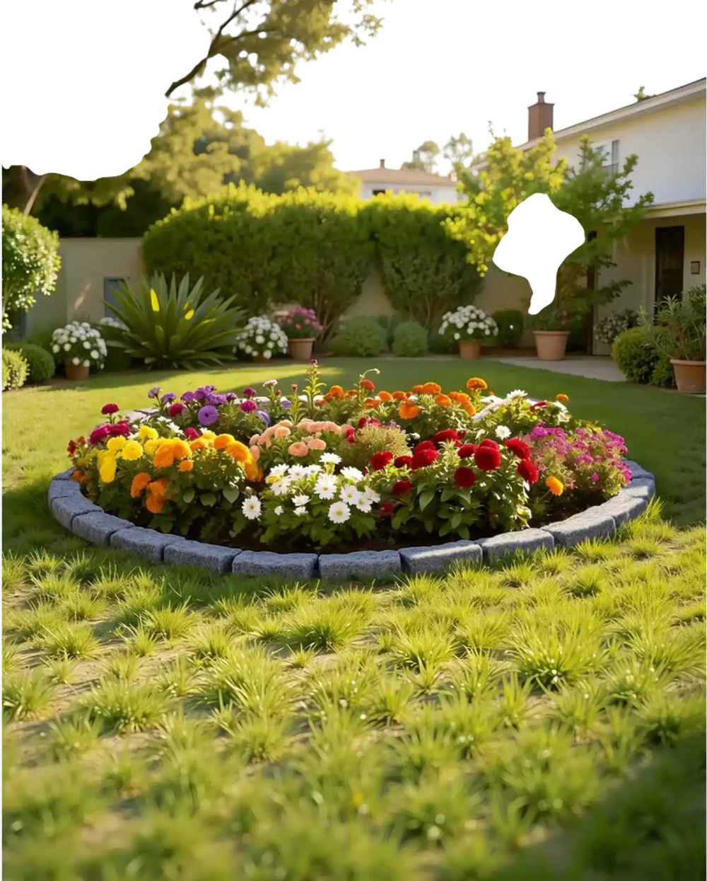 VEVOR Faux Stone Landscape Edging, 46.4 x 2.2 in Realistic Lawn Edging, Flexible Brick-Sized Garden Edging Border with Anchoring Spikes, Fade-Resistant Yard Edging for Driveways Walkway Grey