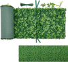 VEVOR Artificial Plant Wall, 4 PCS, Each Panel 2 x 8 ft Artificial Boxwood Panels, Sun Protection Greenery Backdrop Privacy Hedge Fence, Fake Grass Screen for Wedding, Indoor, Outdoor Garden, Backyard