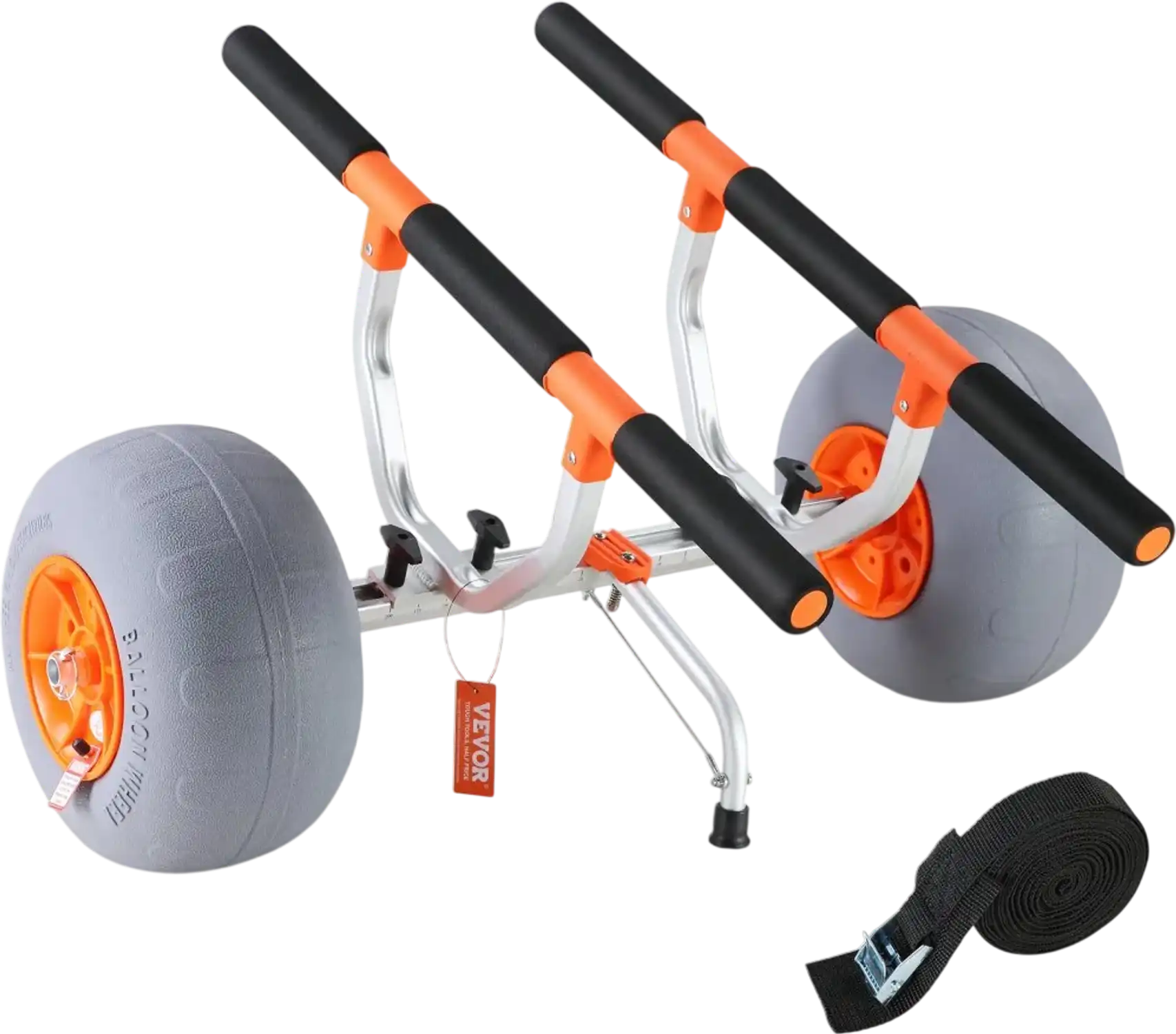 Vevor Kayak Cart Heavy Duty Foldable Trolley with 12