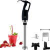 VEVOR Commercial Immersion Blender Variable Speed Heavy Duty Immersion Blender 750W Commercial Hand Mixer 304 Stainless Steel Hand Blender Commercial (11.8")