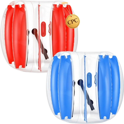 Vevor Bumper Balls 2-Pack 4' Inflatable Human Bubble Blue/Red New