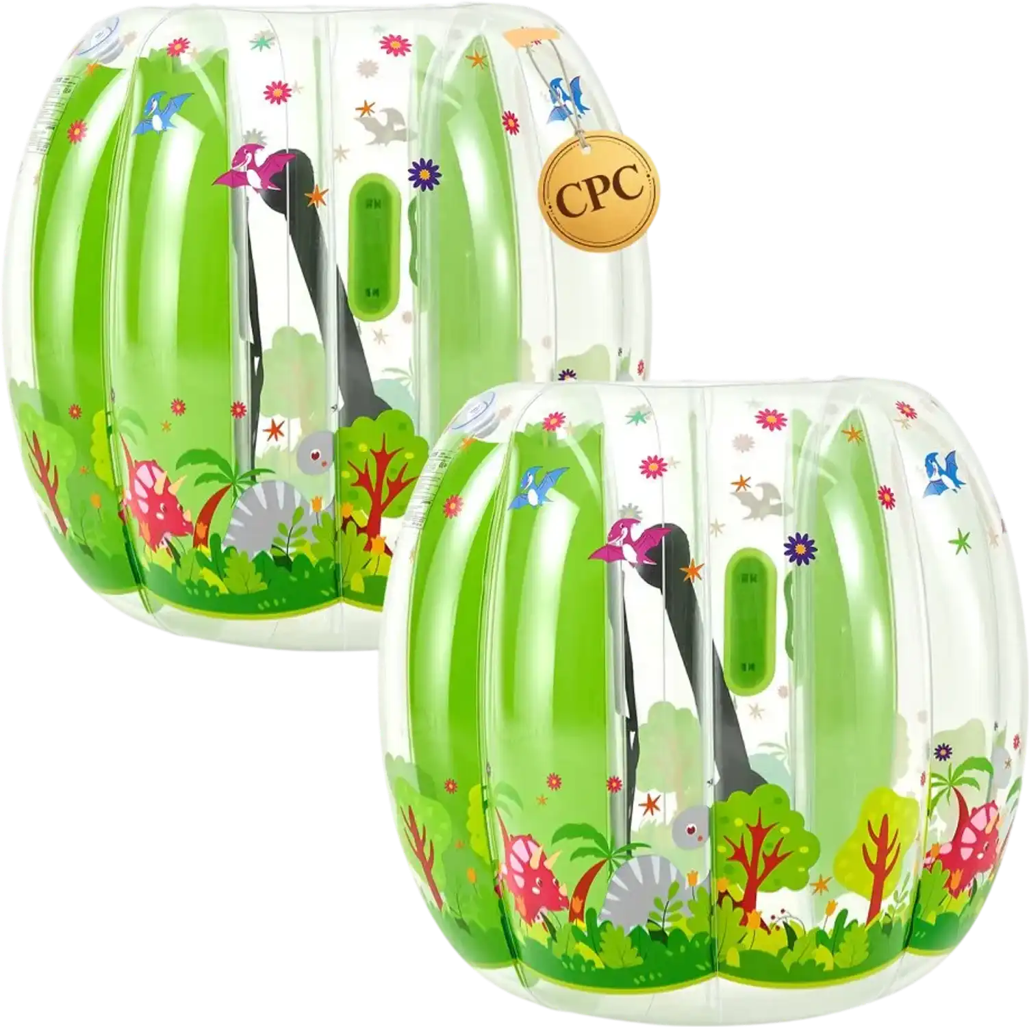 Vevor Bumper Balls 2-Pack 3' Inflatable Human Bubble for Kids New