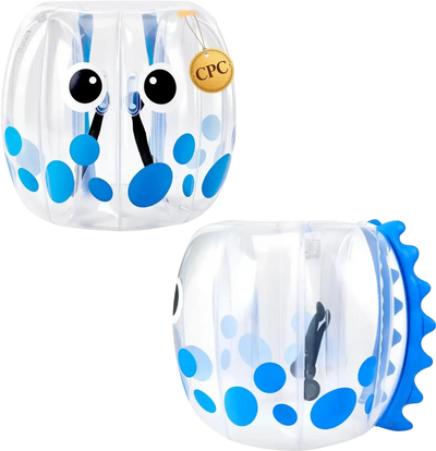 Vevor Bumper Balls 2-Pack 4' Inflatable Human Bubble for Teens Blue New