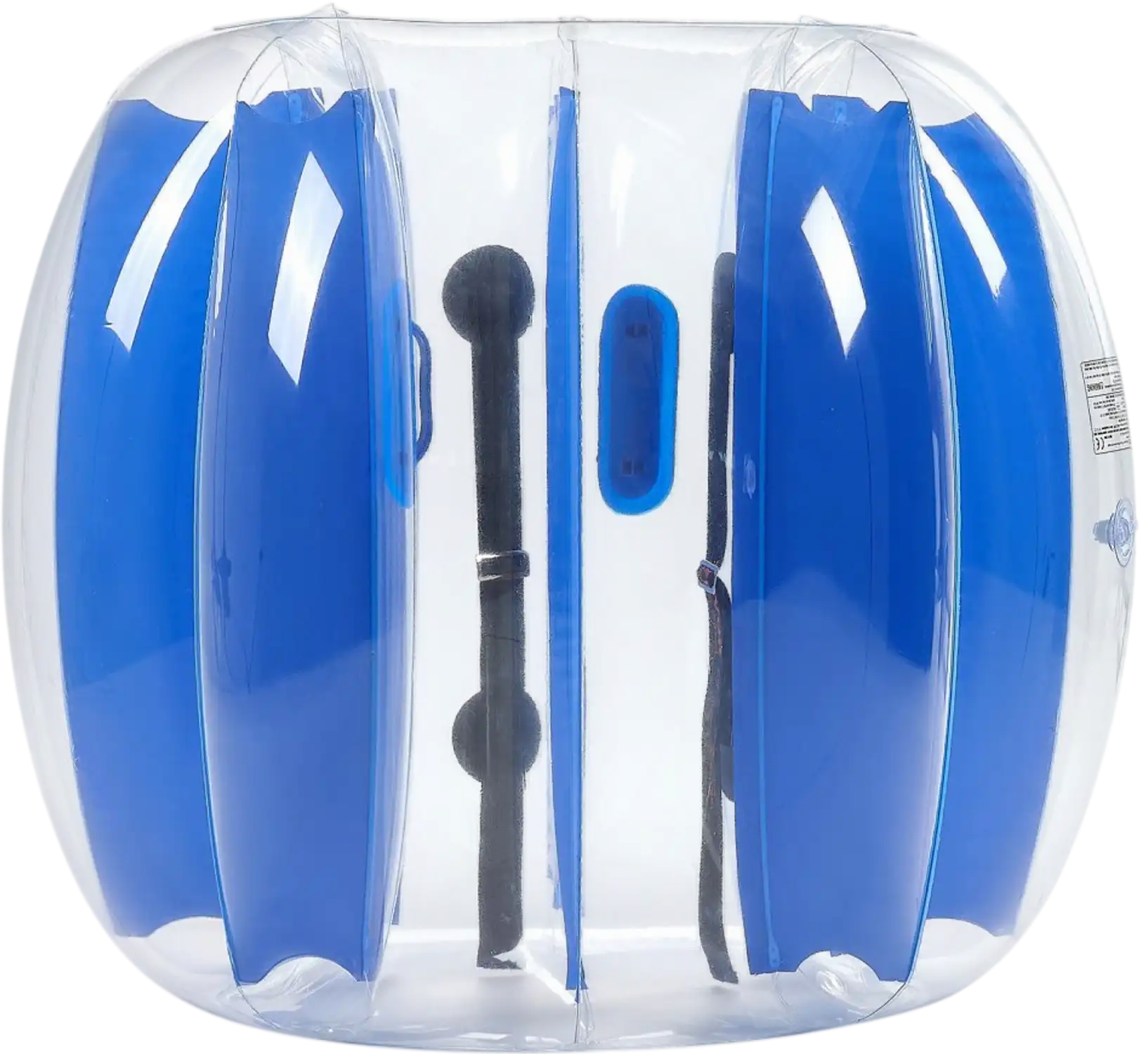 Vevor Inflatable Bumper Ball 4' PVC Body Sumo Zorb Ball Blue Stripes New