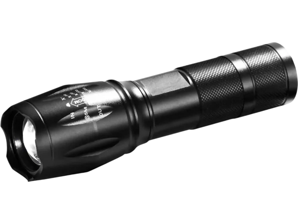 VEVOR 2 Pack Flashlights Torch, 2000 High Lumens 5 Modes Adjustable Focus Flashlight, IP44 LED Waterproof Handheld Flashlight for Camping Cycling Hiking Fishing Emergency